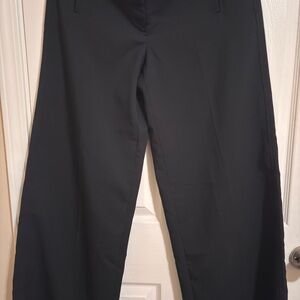 Ann Taylor Classic Black Wide-Leg Pants